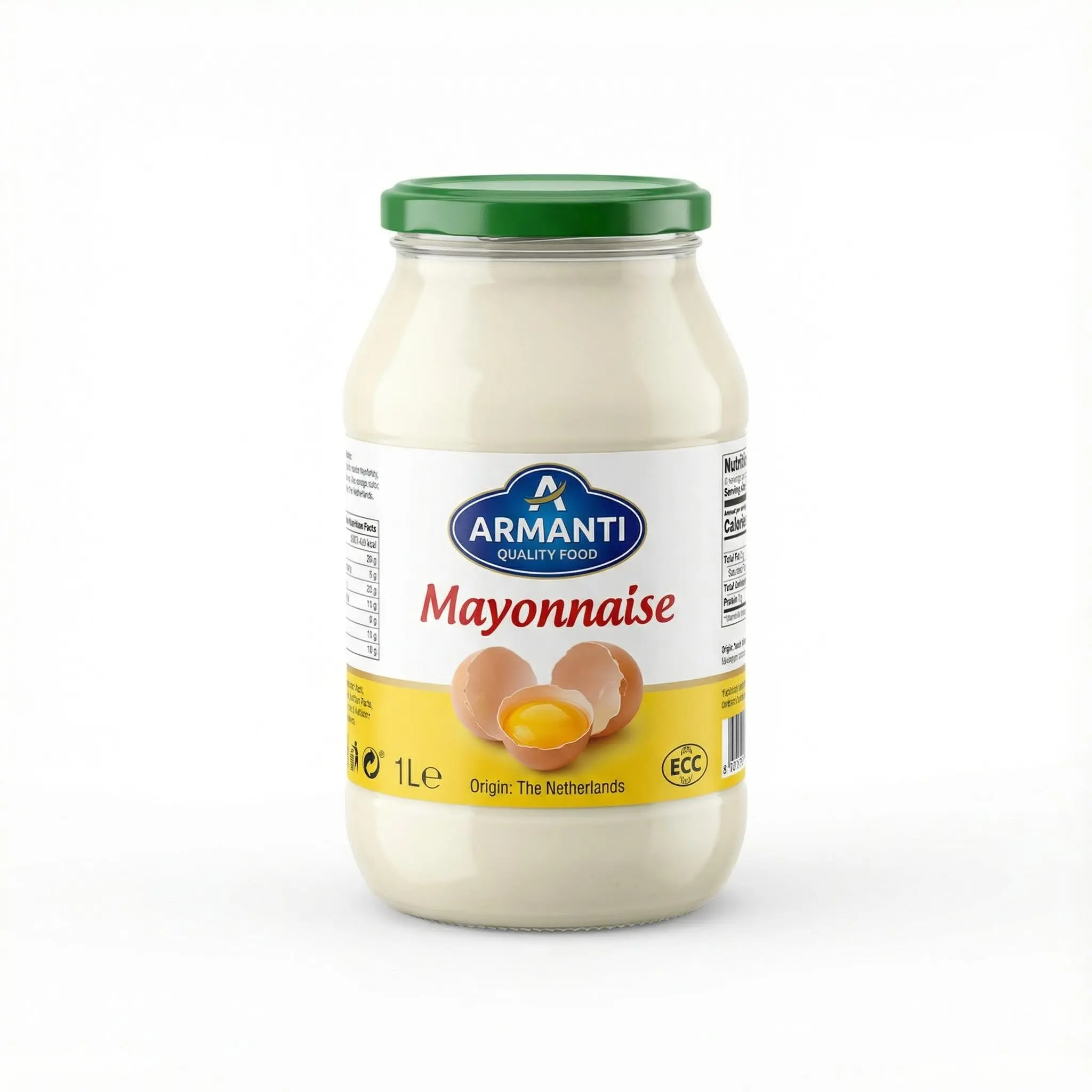 mayonnaise Armanti Cameroun en bocal verre 1 kg